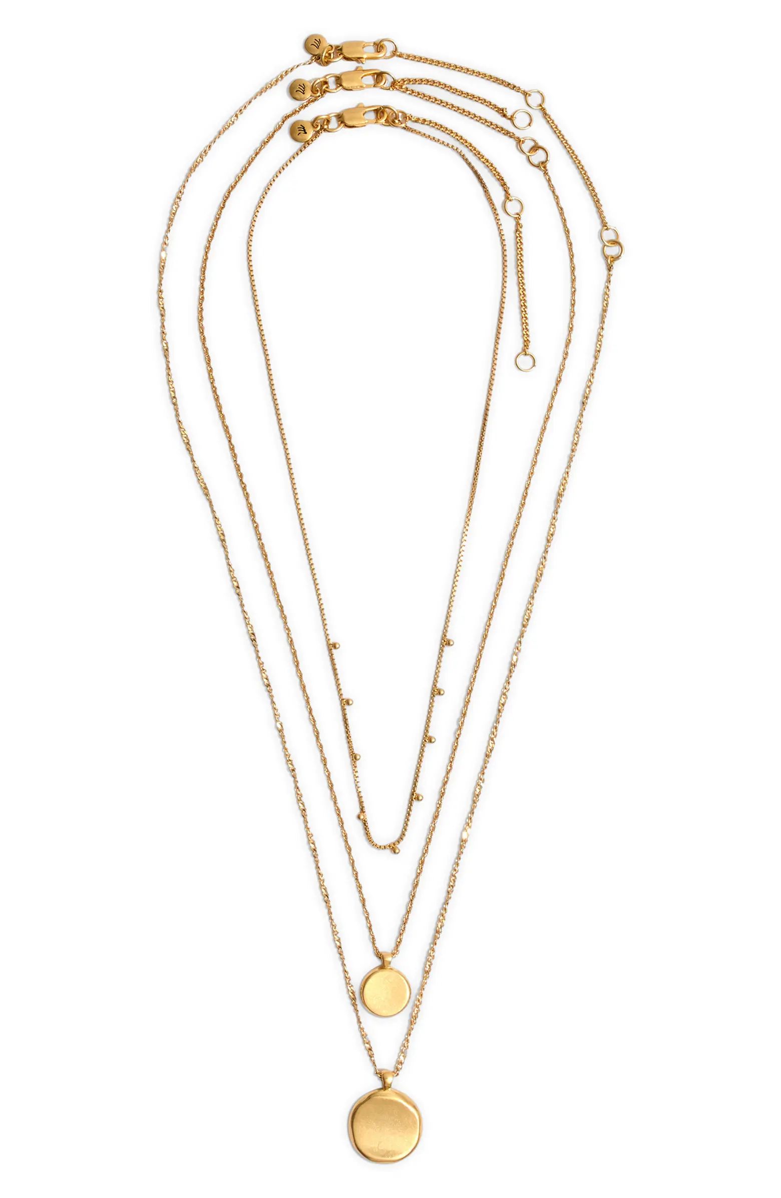 Coin Layered Necklace | Nordstrom