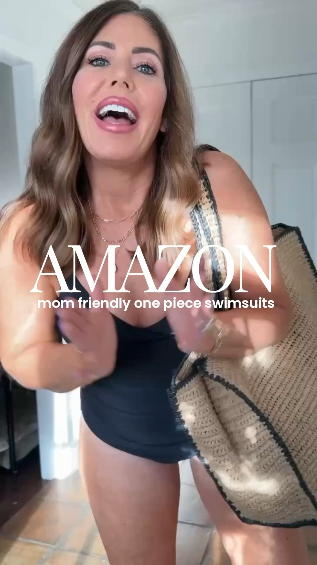Amazon mom friendly one piece swimsuits👙👏🏻

Tummy control, full coverage, thick adjustable straps, push-up removable pads, plunge neck line with sheer mesh and back cut-out detail details make these suits very modest, yet super flirty at the same time! You can play in the sand, bend over with your kiddos at the beach and not feel like everything is hanging out. The quality is so good. They come in several colors and they are true to size. I am wearing a medium. 

These crochet coverups are my favorite!
I sized up to a large to allow room for shrinking if I happened to throw them in the dryer by mistake which I ended up doing so they have shrunk a little. 🥴
I definitely recommend sizing up one size, but I love these coverups. I’ve had them the last three years. The back cut out detail is so cute and flattering . You can throw them on over your suit, run and grab coffee, run errands while at the beach and still feel put together. 

Over 40 style, vacation outfits, mom friendly swimsuits, one piece swimsuits

#LTKSwim #LTKMidsize #LTKOver40