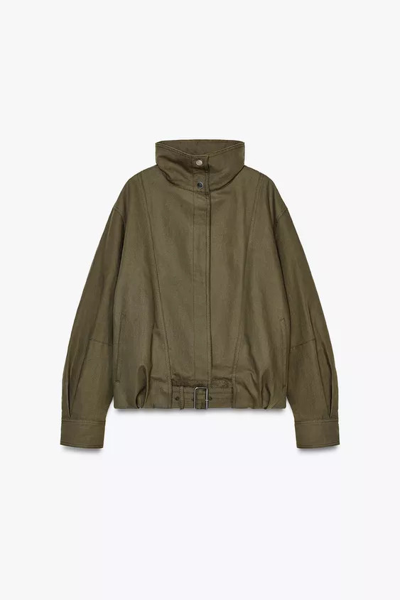 BUCKLE BOMBER JACKET ZW COLLECTION | Zara UK