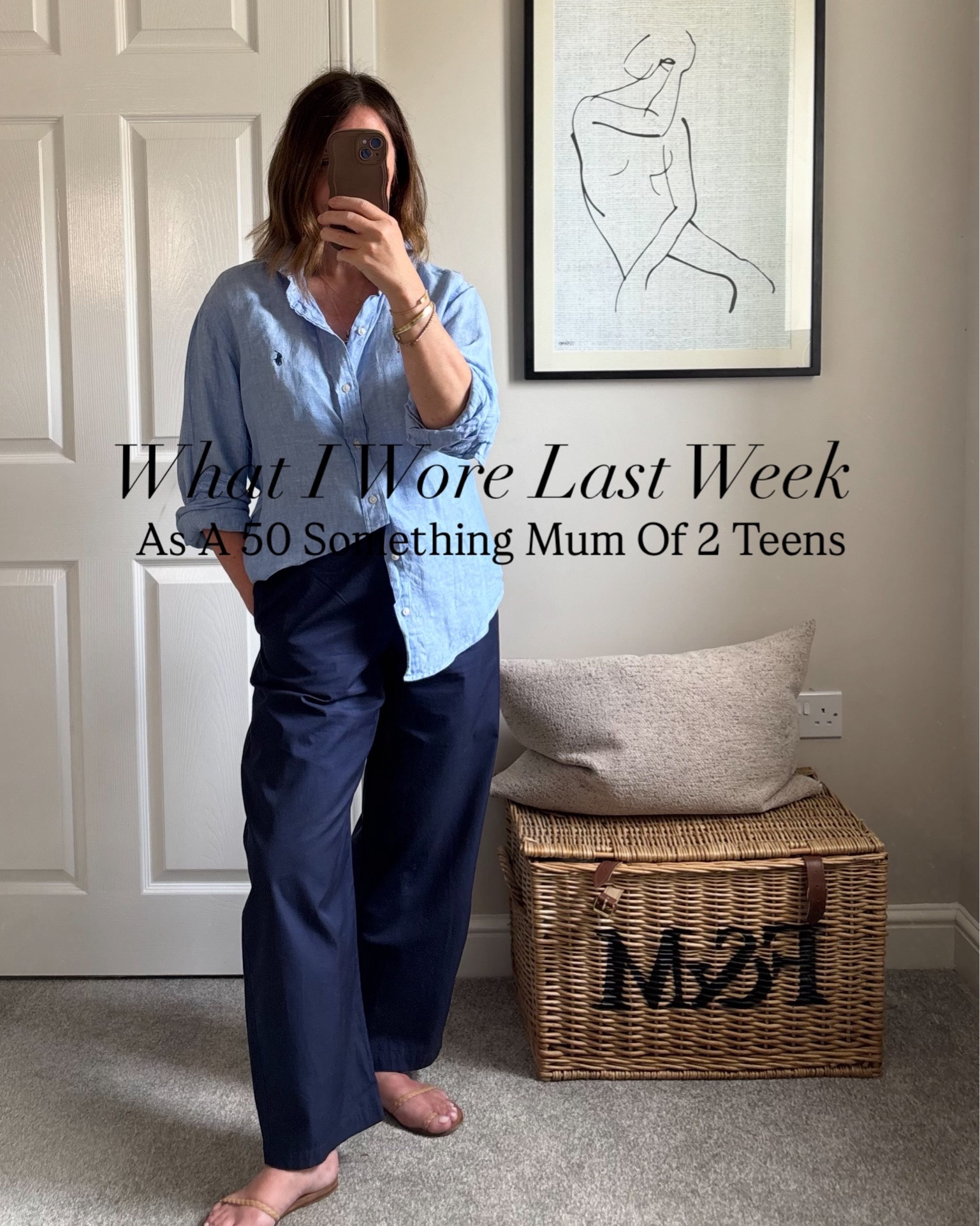 What I wore last week 

Tuesday
Linen shirt  - M 
Trousers - S
Sandals - size 5 (i sized up 1)

Wednesday 
Blouse - 12 
Jeans- 31-29 (run small size up 2 sizes) 

Thursday 
T-shirt - old madewell (linked similar one)
Skirt - medium 
Sandals - TTS uk 37

Friday 
Linen shirt - M 
Trousers - S 

Saturday 
Blouse - size 3 ( mine is last years version the size 2 in hindsight might of been a better fit) 
Jeans - TTS 28 

Sunday 
Shirt - runs small size up 1 - I wear the 14 
Shorts - size up 1 (wearing the size 3 )

#LTKover50style #LTKstyletip #LTKsummer