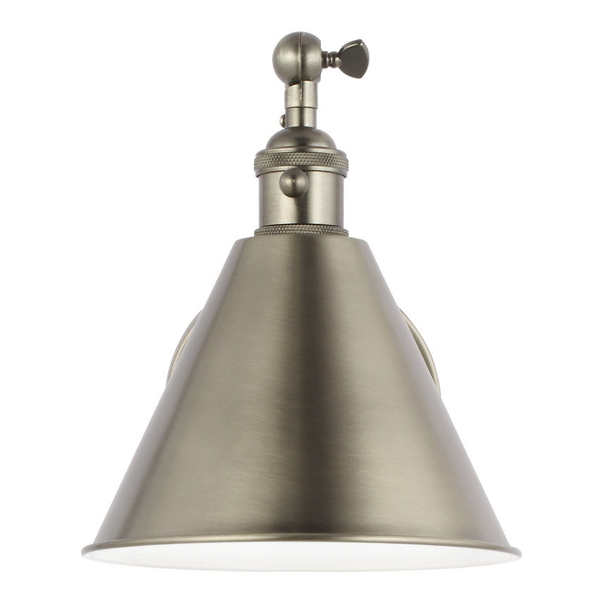 Salem Single Arm One Light Sconce | Visual Comfort