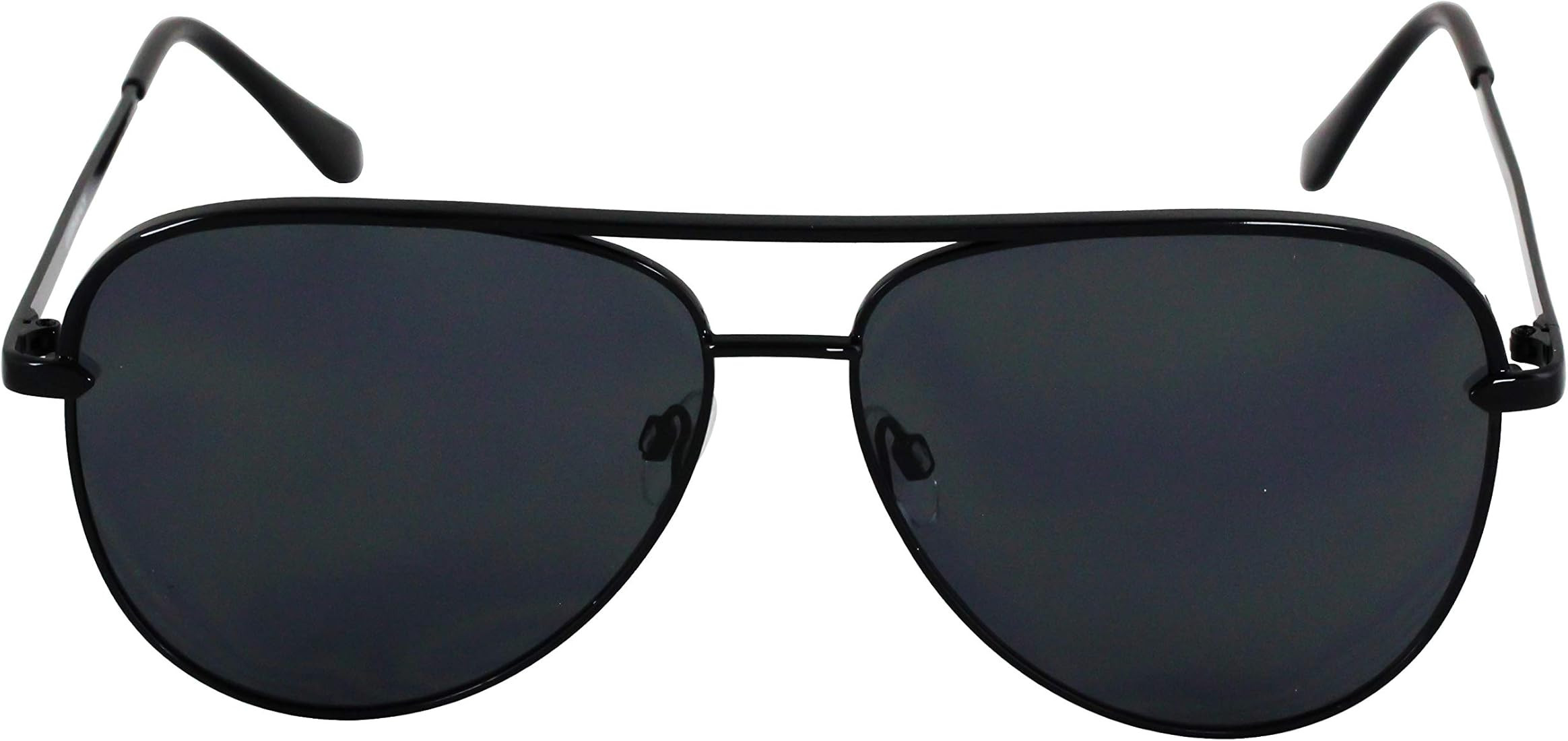 Flawless Large Flat Lens Mirror Gradient Lens Aviator Sunglasses for Men and Women | Amazon (US)