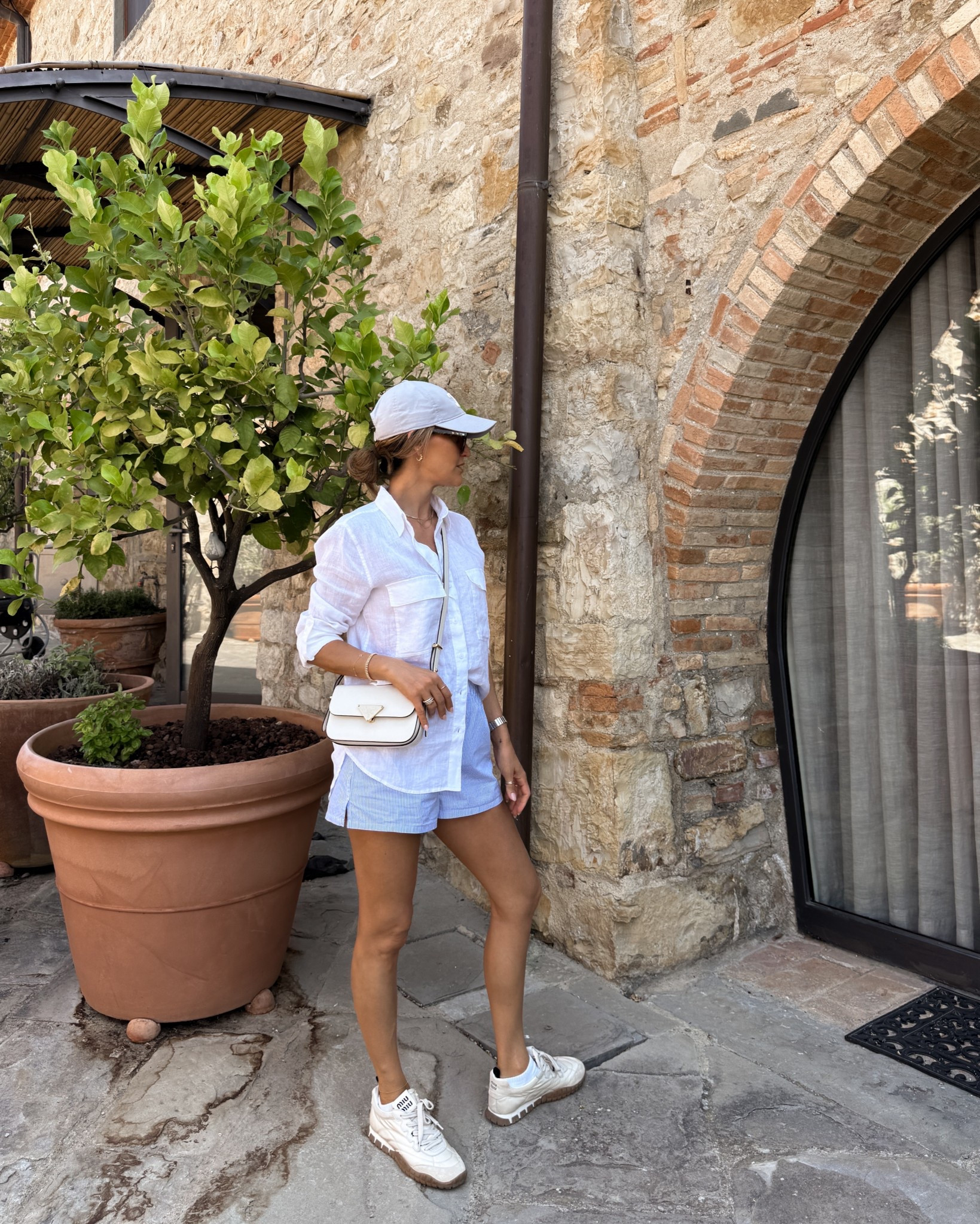 The perfect summer outfit for a bike ride or running errands, ice cream dates, lunch or beach strolls! 💙 the most comfy sneakers for euro summers (and the walks!) 

#LTKShoeCrush #LTKStyleTip #LTKSeasonal