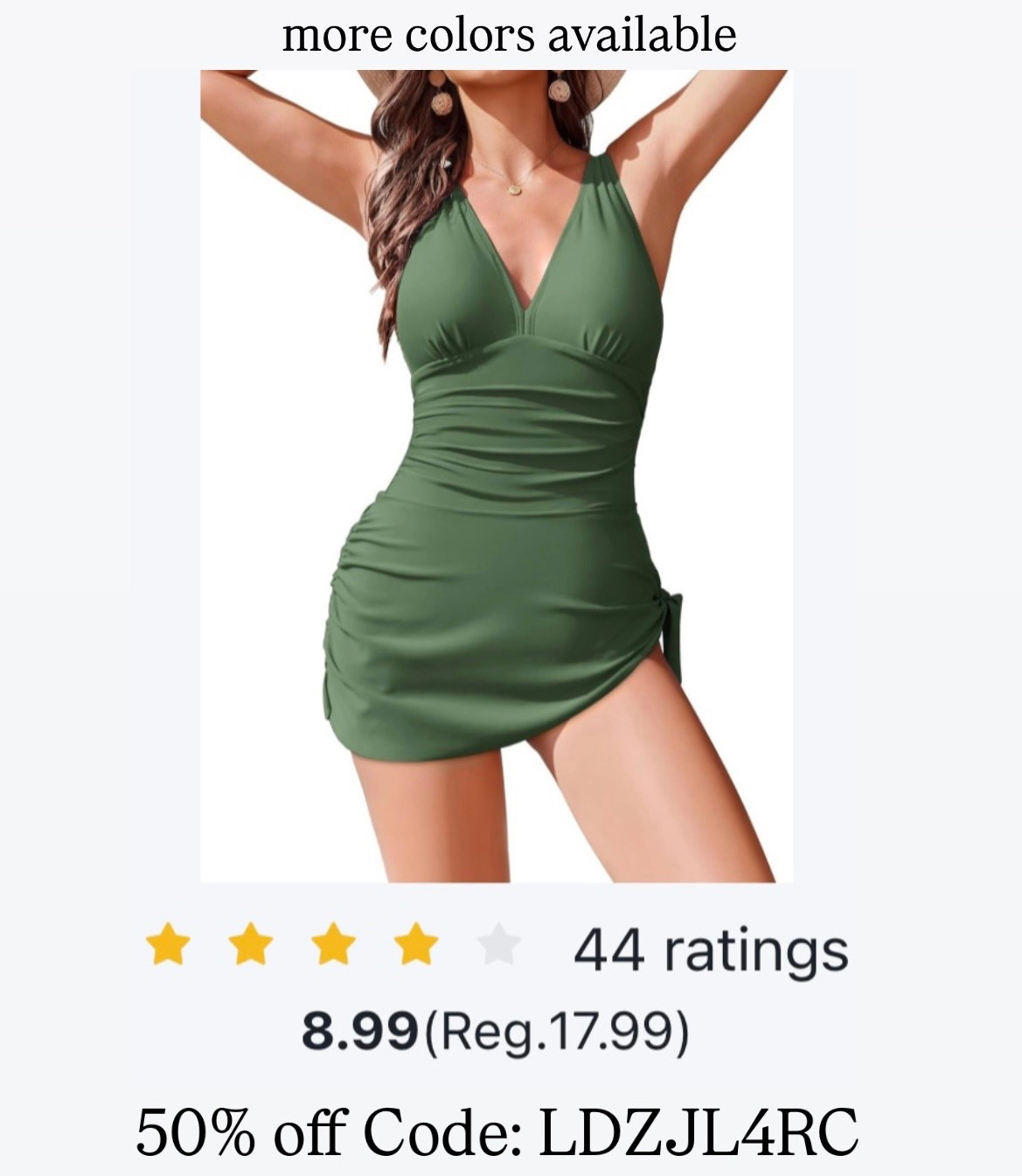 Code ends 6/22
Swim dress
Modest swimsuit 
Mom suit 
Swim sale 

#LTKSeasonal #LTKSummerEdit #LTKStyleTip