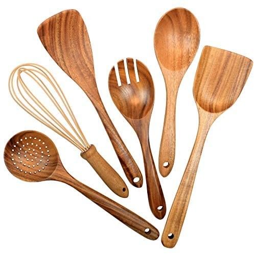 Wooden Utensils For Kitchen  | Amazon (US)