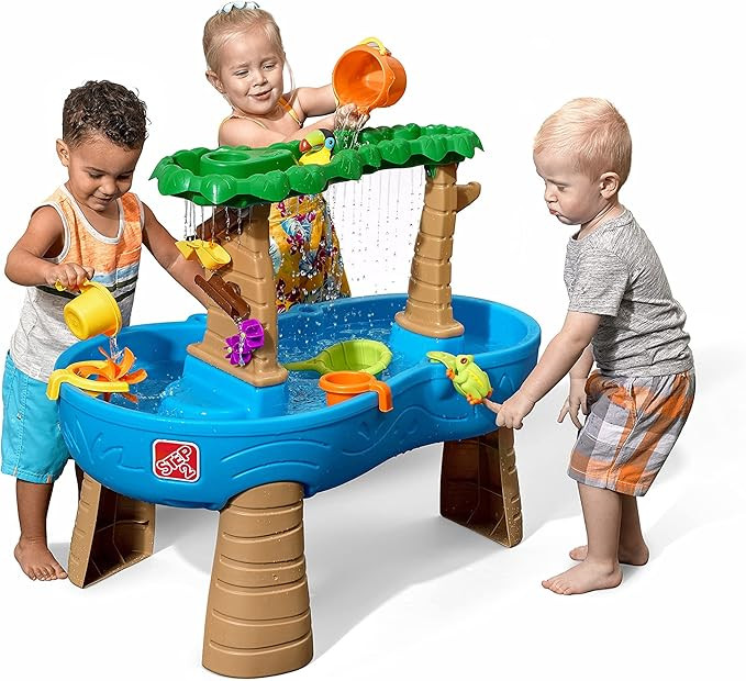 Step2 Tropical Rainforest Water Table | Colorful Kids Water Play Table with 13-Pc Accessory Set | Amazon (US)