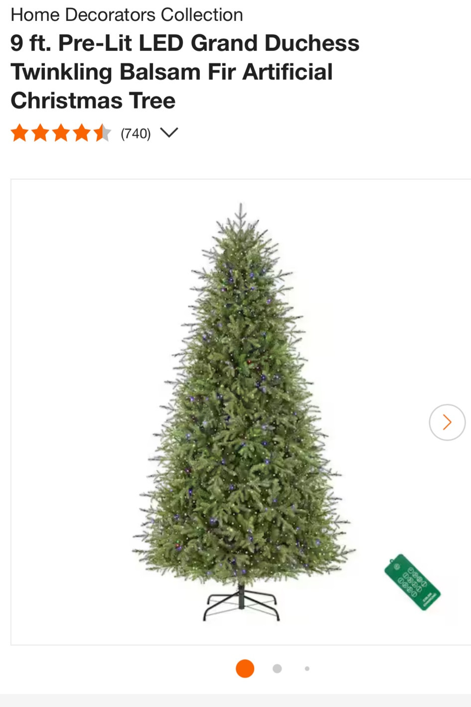 ITS BAAAAACKK!!! The Home Depot viral tree is back in stock! 

Christmas tree | twinkling lights | Home Depot tree | grand duchess | home accent | pre lit tree| 

#LTKHoliday #LTKHome #LTKSeasonal
