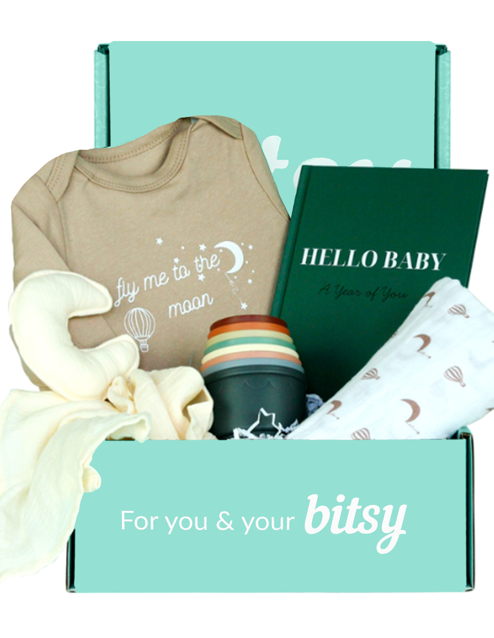 Bitsy Boxes Newborn Gift Box - Neutral | Bump Boxes | Bump Boxes