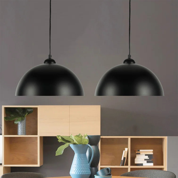 1 - Light Single Dome Pendant (Set of 2) | Wayfair North America