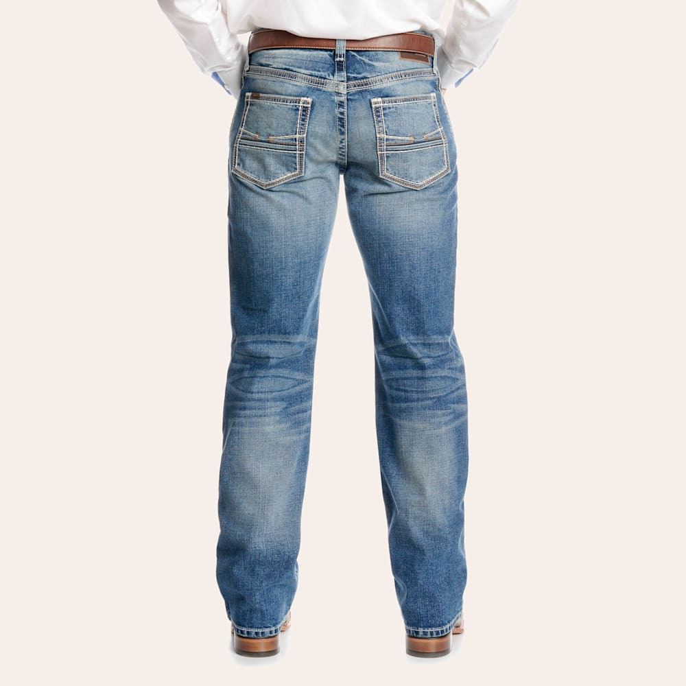 Ariat Men's M4 Wilbur Dakota Medium Wash Bootcut Jeans | Cavender's