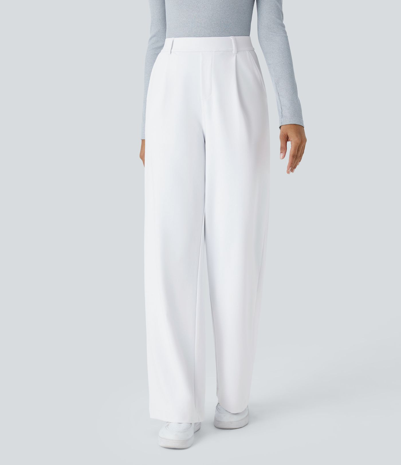 Halara Flex\u2122 DayStretch High Waisted Pocket Straight Leg Work Pants | HALARA