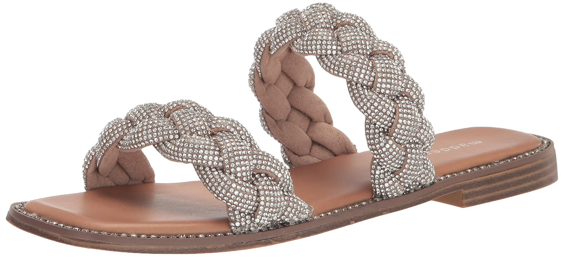 Madden Girl Women's Park Flat Sandal | Amazon (US)