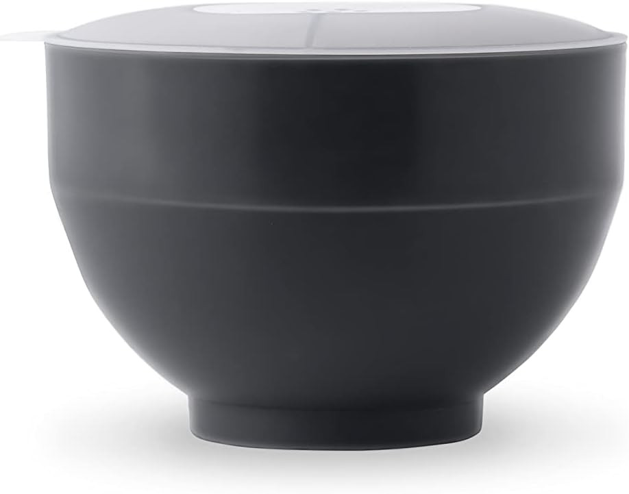 W&P Microwave Silicone Personal Popcorn Popper Maker | Charcoal | Collapsible Bowl w/ Built In Me... | Amazon (US)