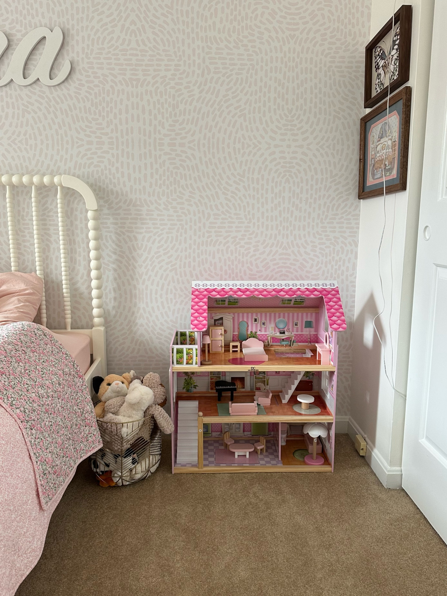 Always get questions on this cutie dollhouse! We love it!! 🎀

#LTKHome #LTKKids