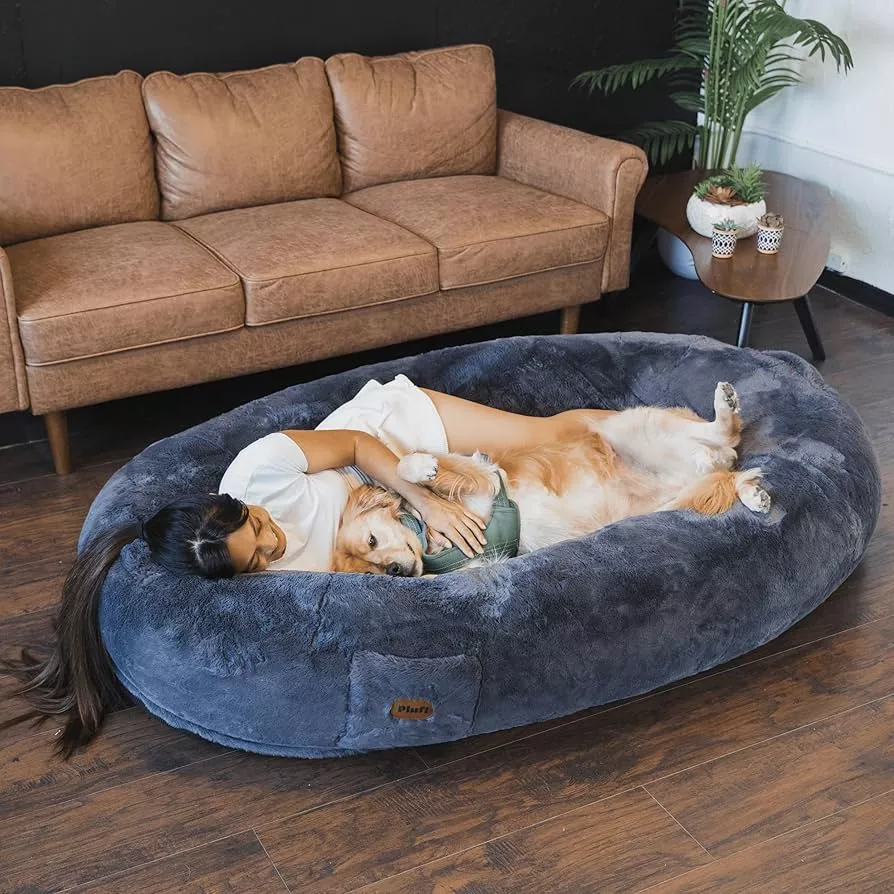 Plufl - The Original Human Dog Bed for Adults