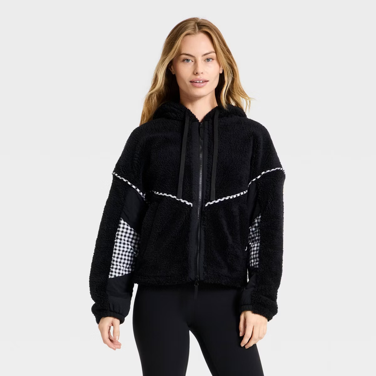 Women's High-Pile Fleece Bomber Jacket - JoyLab™ | Target