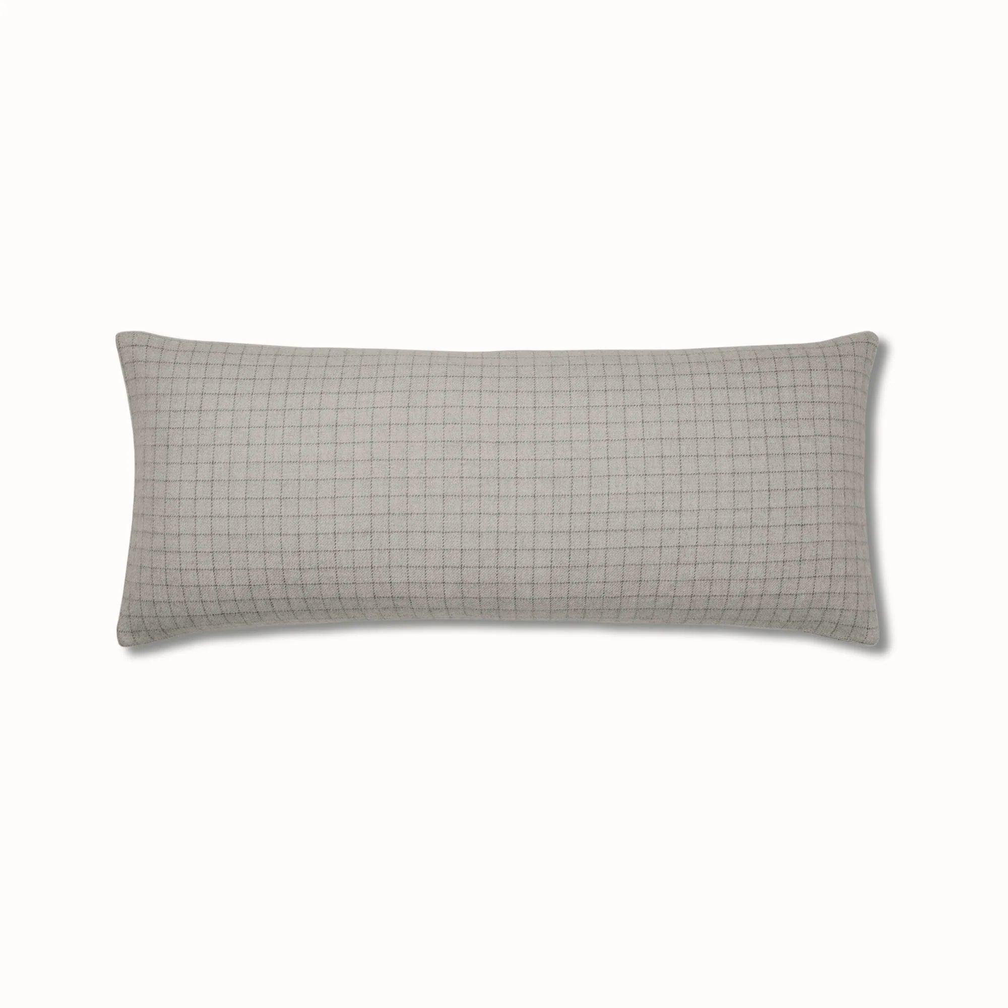 Alpaca Windowpane Pillow Cover | Boll & Branch