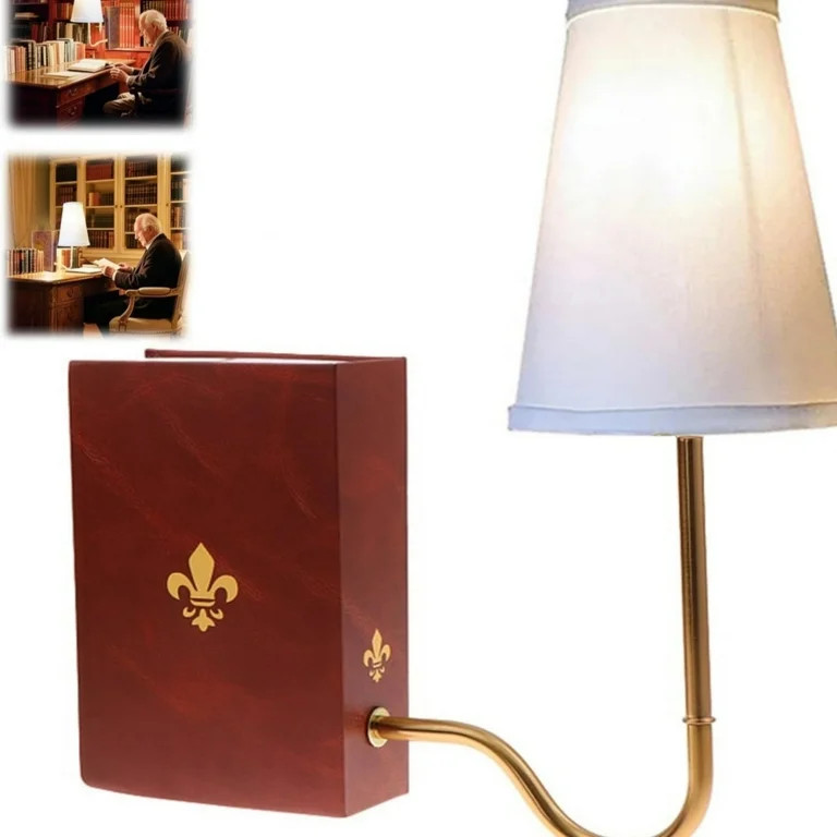 The Classic Literary Lamp, Vintage Book Design Table Lamp, Classic Literature Lamp Lights, Lamp M... | Walmart (US)
