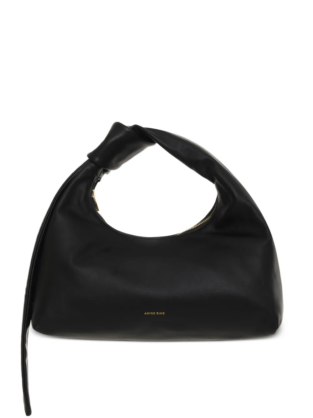 ANINE BING Grace Leather Shoulder Bag - Farfetch | Farfetch Global