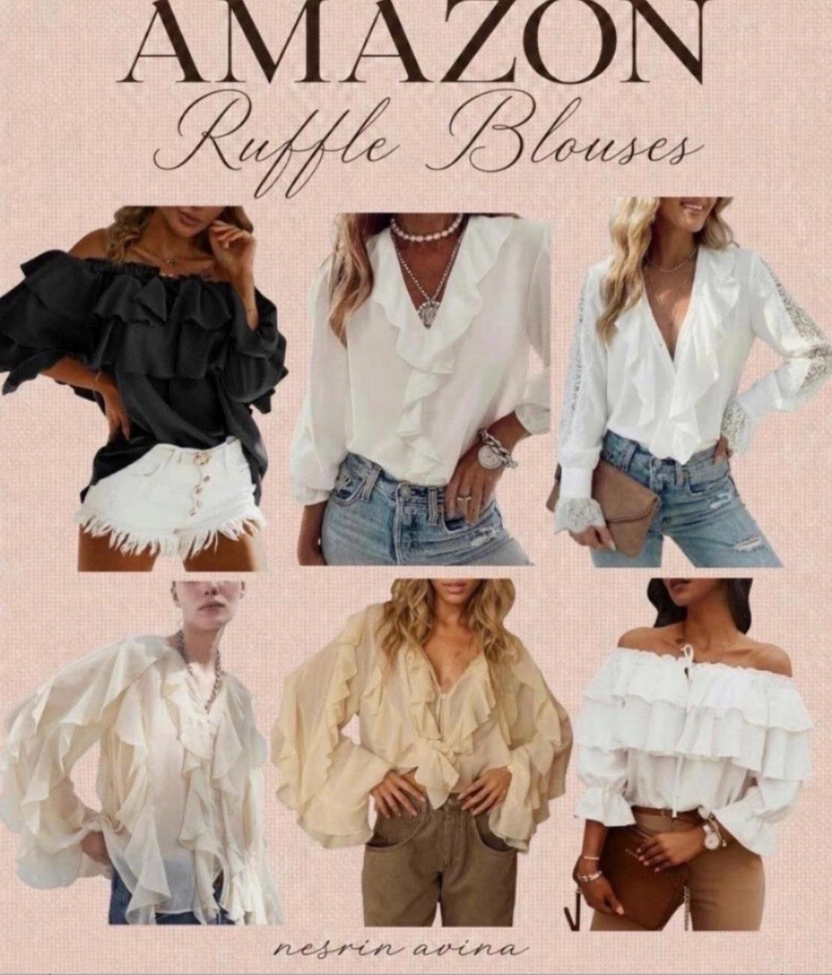 ruffle  blouse