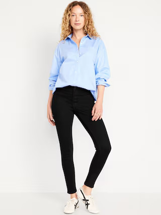 High-Waisted Rockstar Super-Skinny Jeans | Old Navy (US)