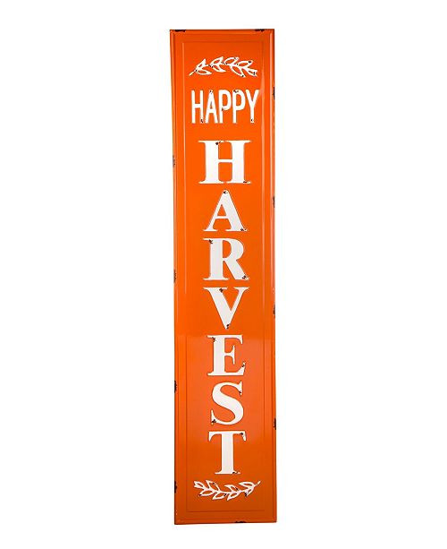 Enameled Metal Harvest Porch Sign | Macys (US)