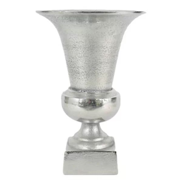 Hennigan Silver Indoor/Outdoor Metal Table Vase | Wayfair North America