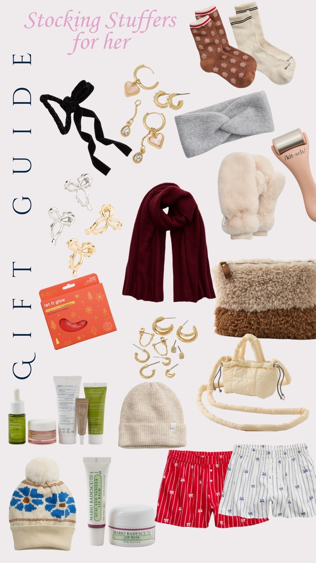 The ultimate stocking stuffer lineup for her 🎁 From cozy socks and beanies to mini skincare must-haves and dainty gold jewelry — these are the little luxuries she’ll actually love unwrapping

Stocking stuffers for her, holiday gift ideas for her, cozy stocking stuffers, affordable gifts for women, small gifts for her, Christmas stocking ideas, holiday gift guide, Amazon stocking stuffers, skincare gifts, self care gifts, cozy winter gifts, holiday must haves, neutral aesthetic gifts, Amazon finds for her, LTK holiday, aesthetic stocking stuffer ideas, feminine gift ideas, cute stocking stuffers, cozy girl gifts, LTK gift guide, winter beauty gifts, neutral home and style gifts gift for girlfriend gift for wife gift for mom gift for sister

#StockingStuffersForHer #HolidayGiftGuide #GiftGuide2025 #CozyGifts #AmazonHolidayFinds #AffordableGifts #GiftsForHer #HolidayMustHaves #NeutralAesthetic #WinterStyle #AmazonFinds #GiftGuideForHer #CozyGirlAesthetic #StockingStuffers #LTKFinds #SmallGifts #HolidayFavorites #GiftIdeasForHer #HolidayVibes #WinterEssentials #LTKUnder50 #ChristmasGiftIdeas

#LTKHoliday #LTKGiftGuide #LTKSeasonal #LTKHoliday #LTKFindsUnder100 #LTKGiftGuide