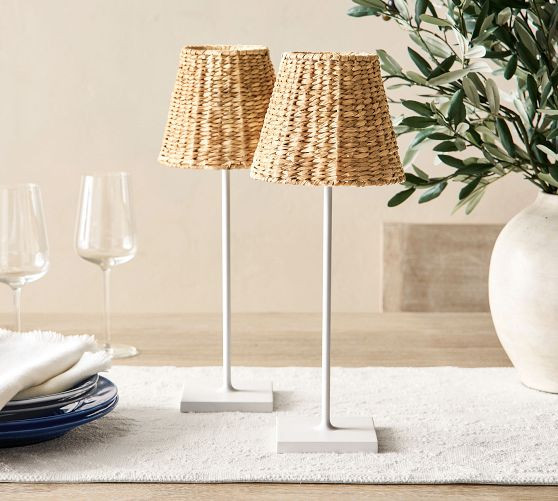 Zafferano Wicker Shade For Poldina Lights | Pottery Barn (US)