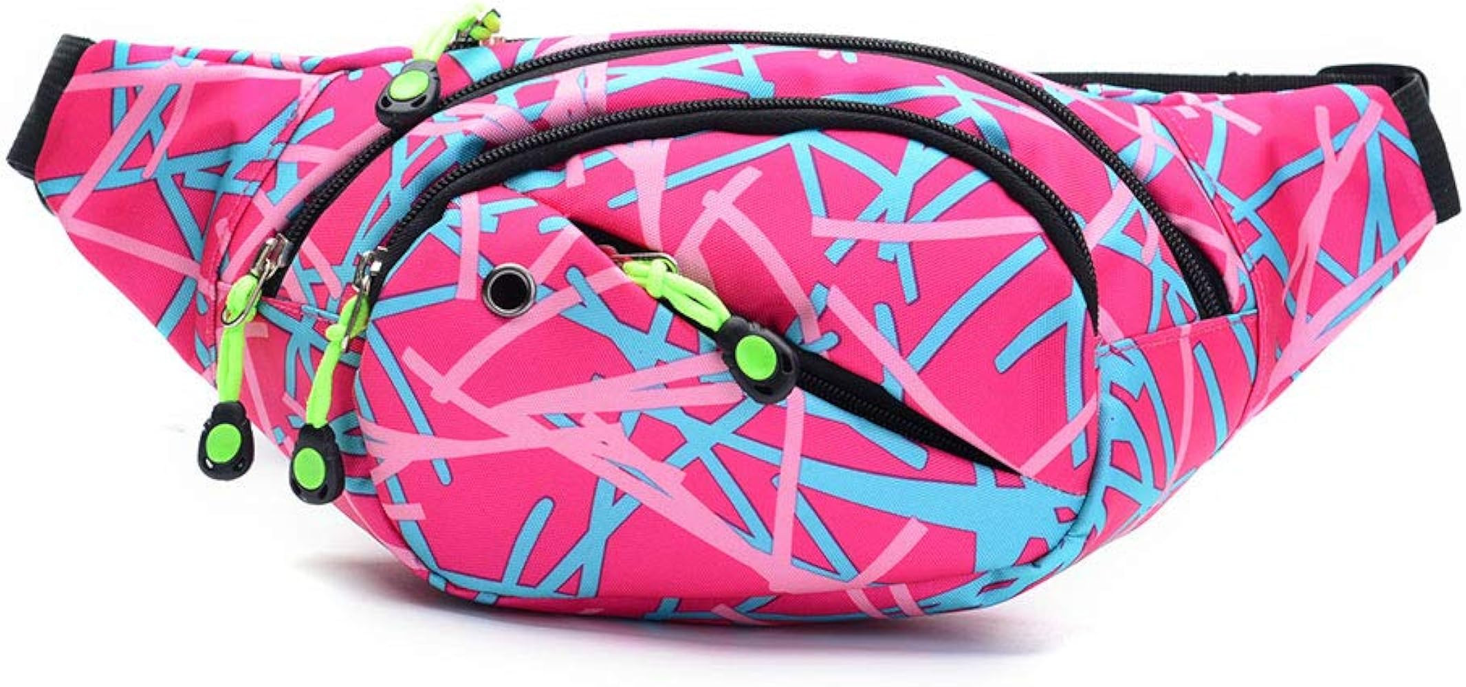 Travel Fanny Bag Waist Packs Multiple Functions Hip Bum Chest Back Bags Chest Pouch with Adjustable  | Amazon (US)