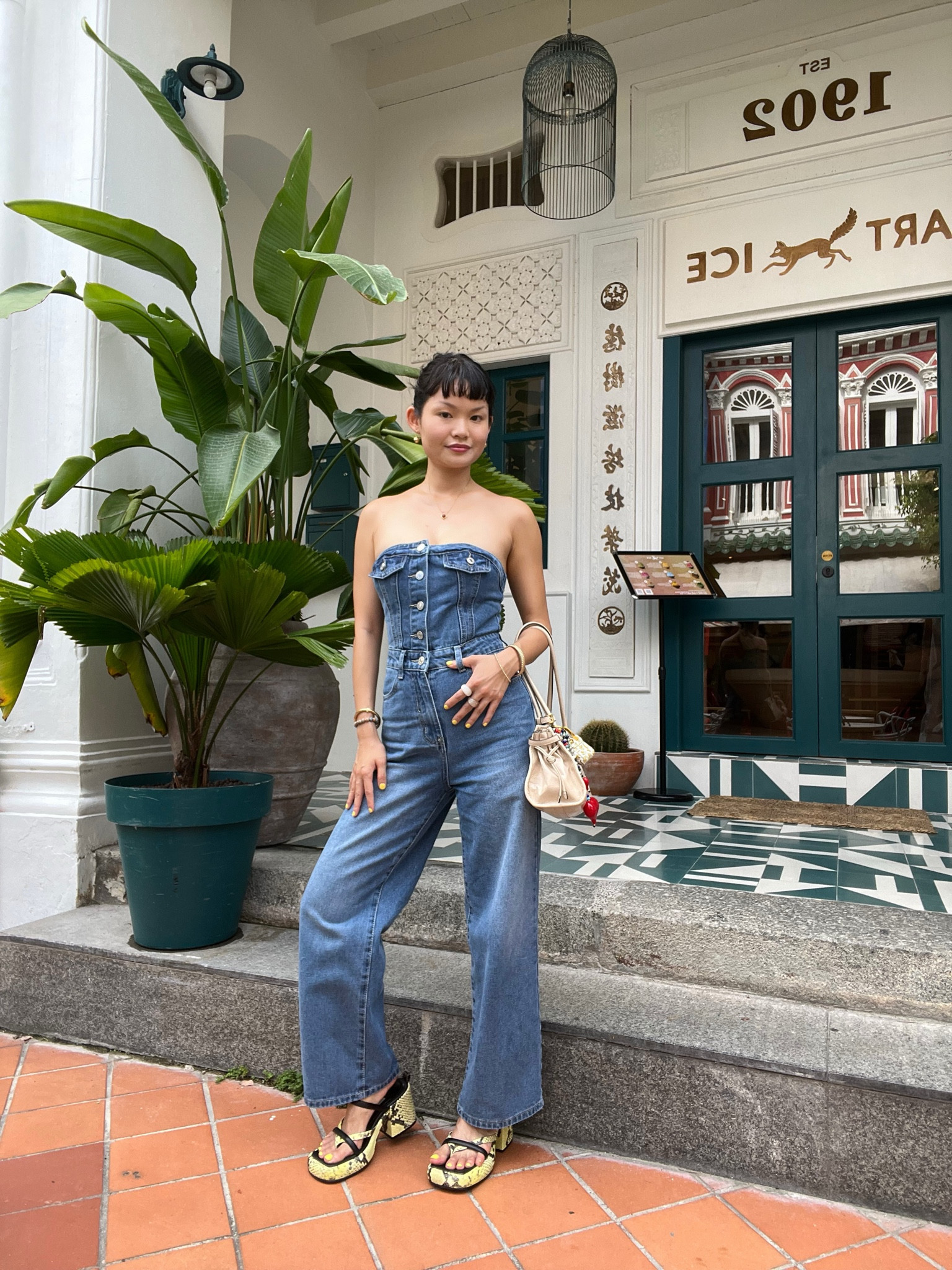 Sundates are for denim jumpsuits 

#LTKstyletip #LTKasia #LTKsummer