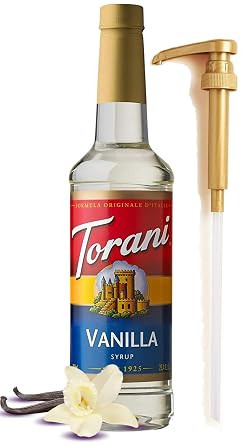 Vanilla Syrup for Coffee 25.4 Ounces for Vanilla Flavored Coffee Syrup with Fresh Finest Syrup Pu... | Amazon (US)