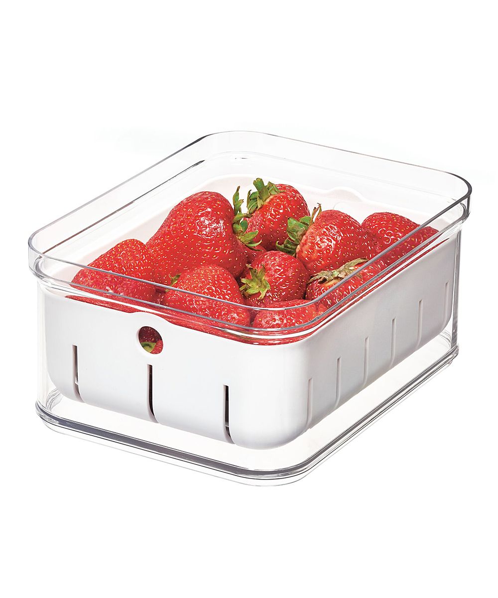 iDesign Cabinet and Pantry Organizers - Crisp Clear Berry Bin | Zulily