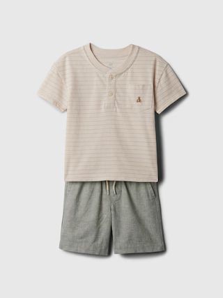 babyGap Henley Outfit Set | Gap (US)