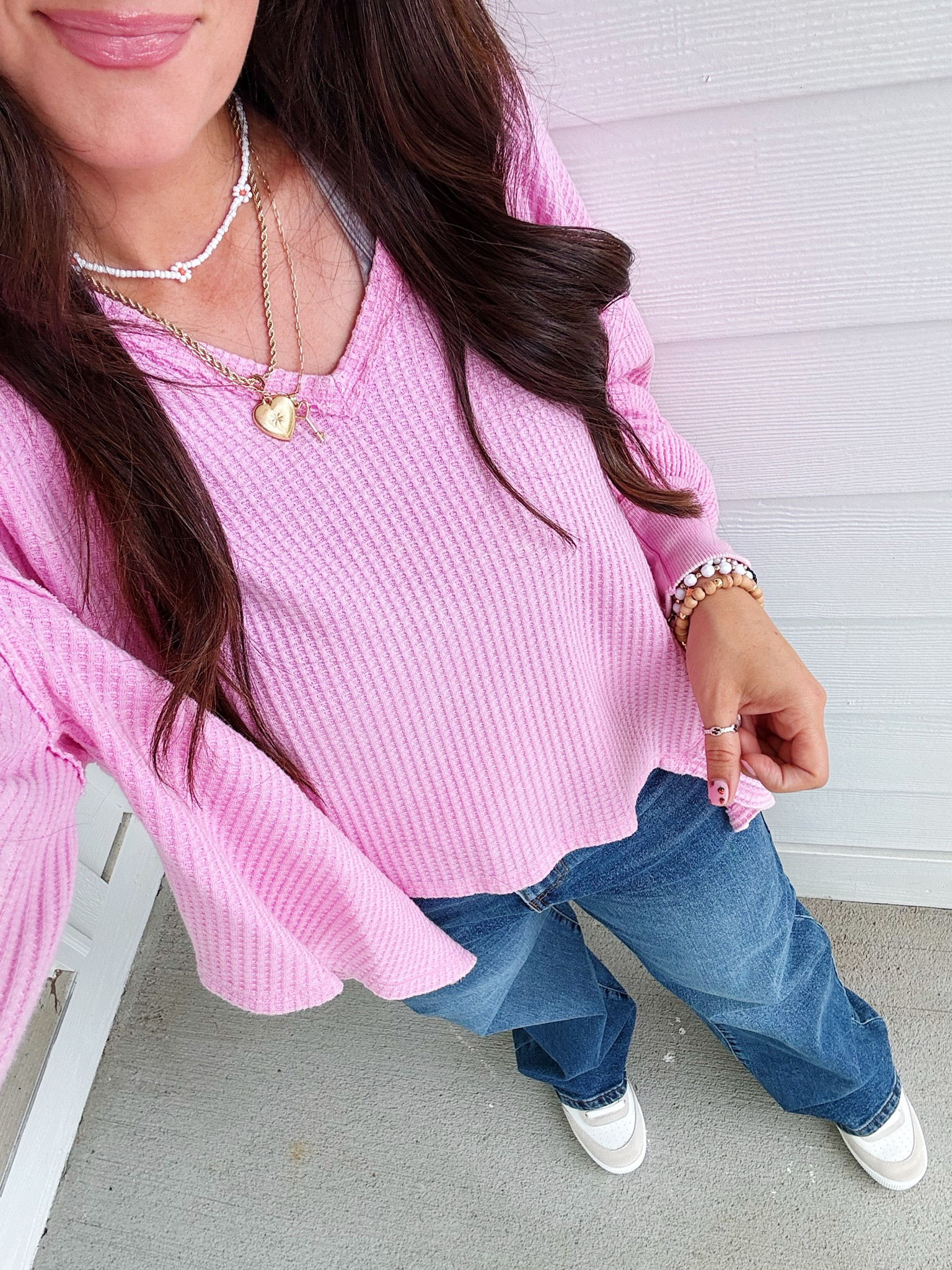 • small top - runs big 
• small jeans runs big


#LTKStyleTip #LTKSeasonal #LTKFindsUnder50