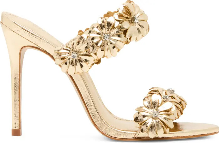 Sunshine Crystal Flower Sandal (Women) | Nordstrom