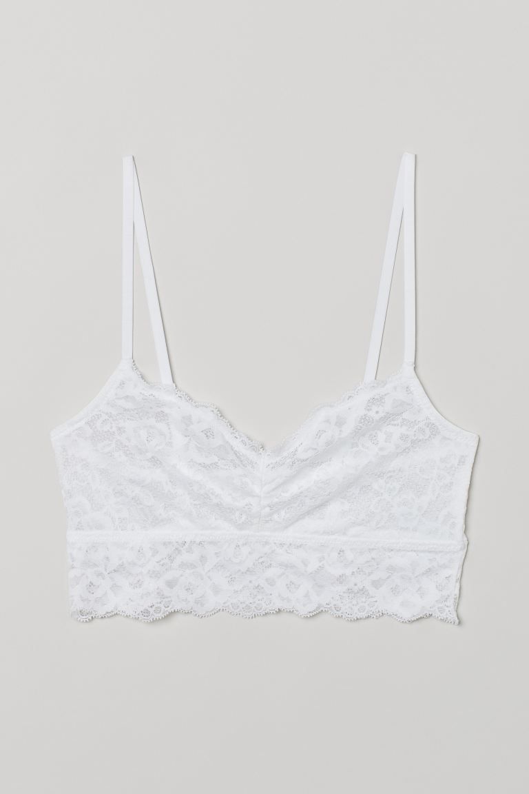 Soft lace bra | H&M (UK, MY, IN, SG, PH, TW, HK)