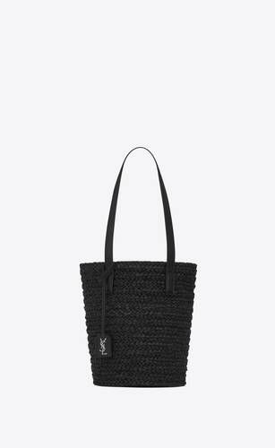 panier small bag in raffia | Saint Laurent Inc. (Global)