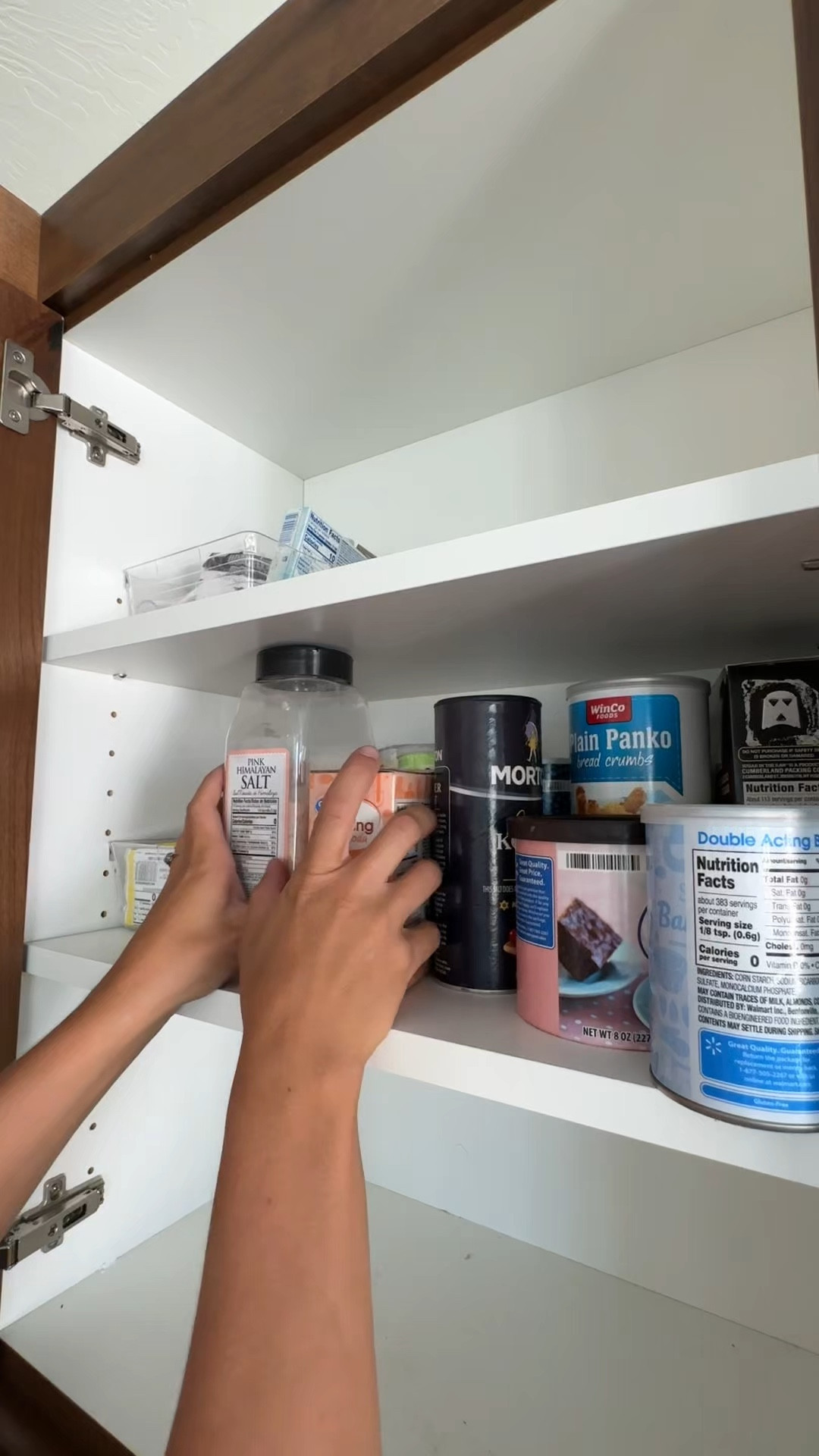 A baking supplies cupboard overhaul #organizedhome #amazonorganization 

#LTKHome #LTKFindsUnder50
