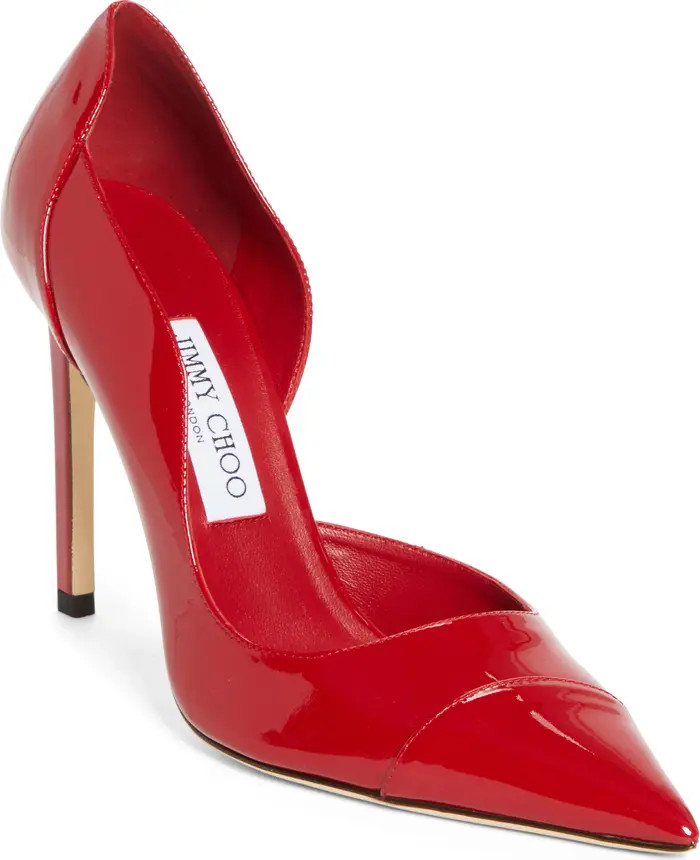 Brigitte Pointed Toe Half d'Orsay Pump (Women) | Nordstrom
