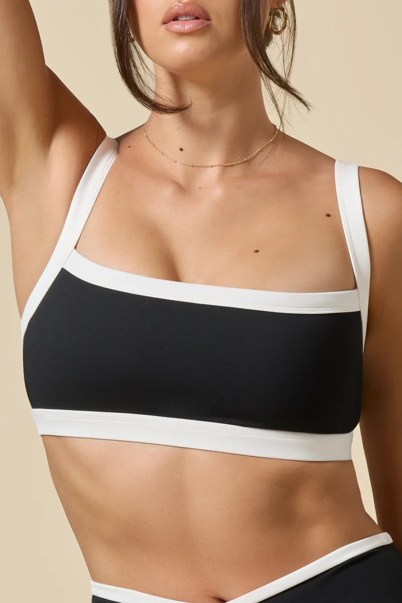 It Girl Bra - Black Contrast | POPFLEX