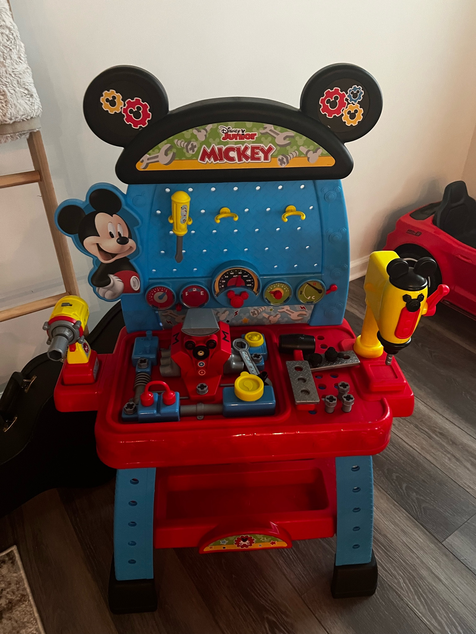 Mickey workbench with tools that my little one loves.

#LTKbaby #LTKfamily #LTKbump