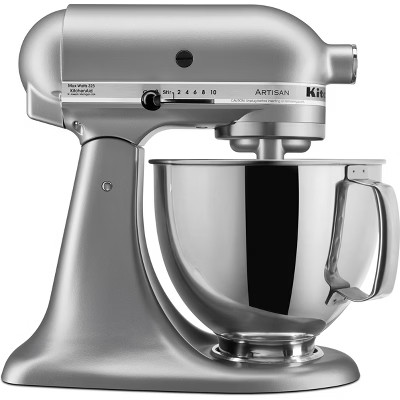 KitchenAid Artisan Series 5qt Tilt-Head Stand Mixer KSM150PS - Closeout | Target