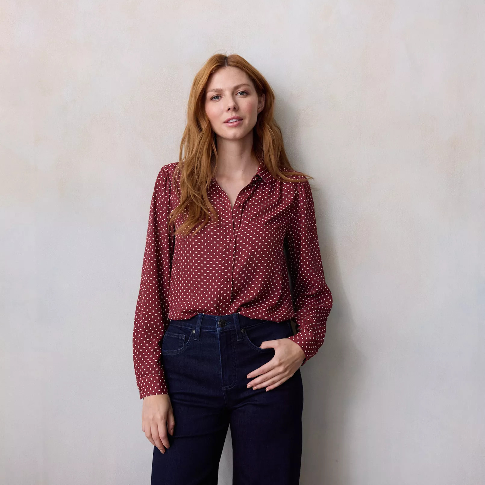 Women's LC Lauren Conrad Button Front Shirt | Kohl's