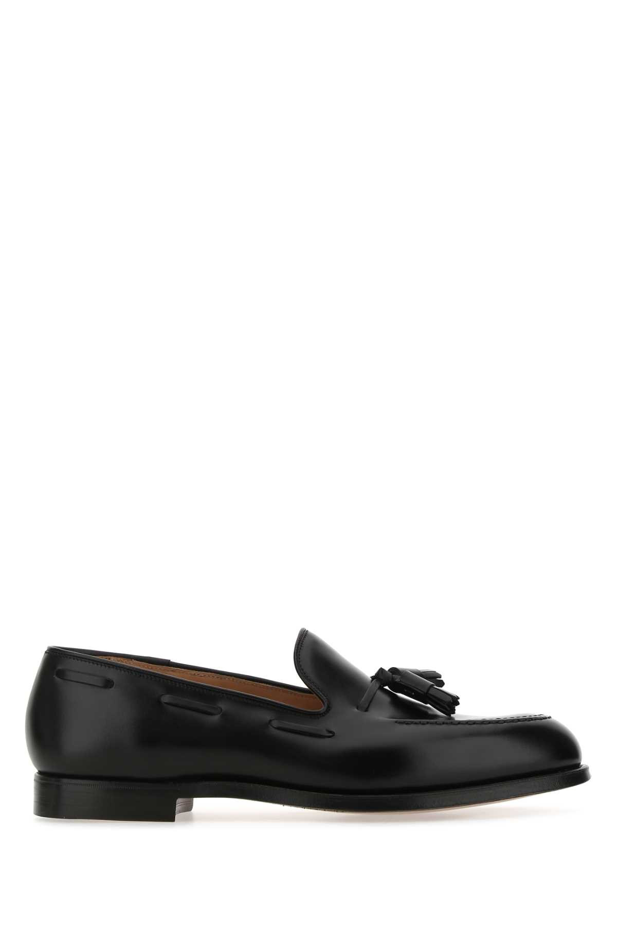 Crockett & Jones Black Leather Cavendish 2 Loafers | Italist.com US