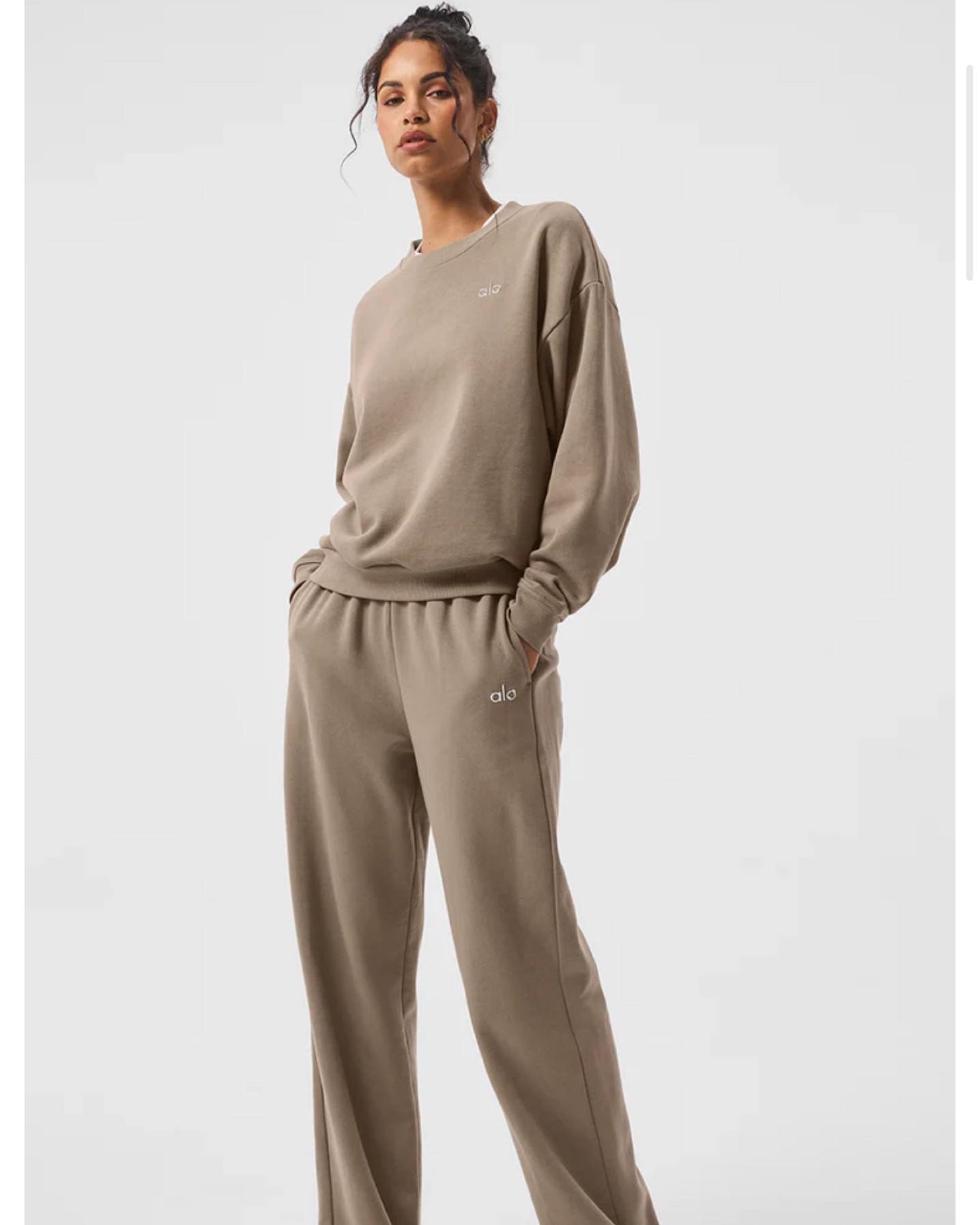 Tall girl friendly sweat set ✨ #tallgirl #alo