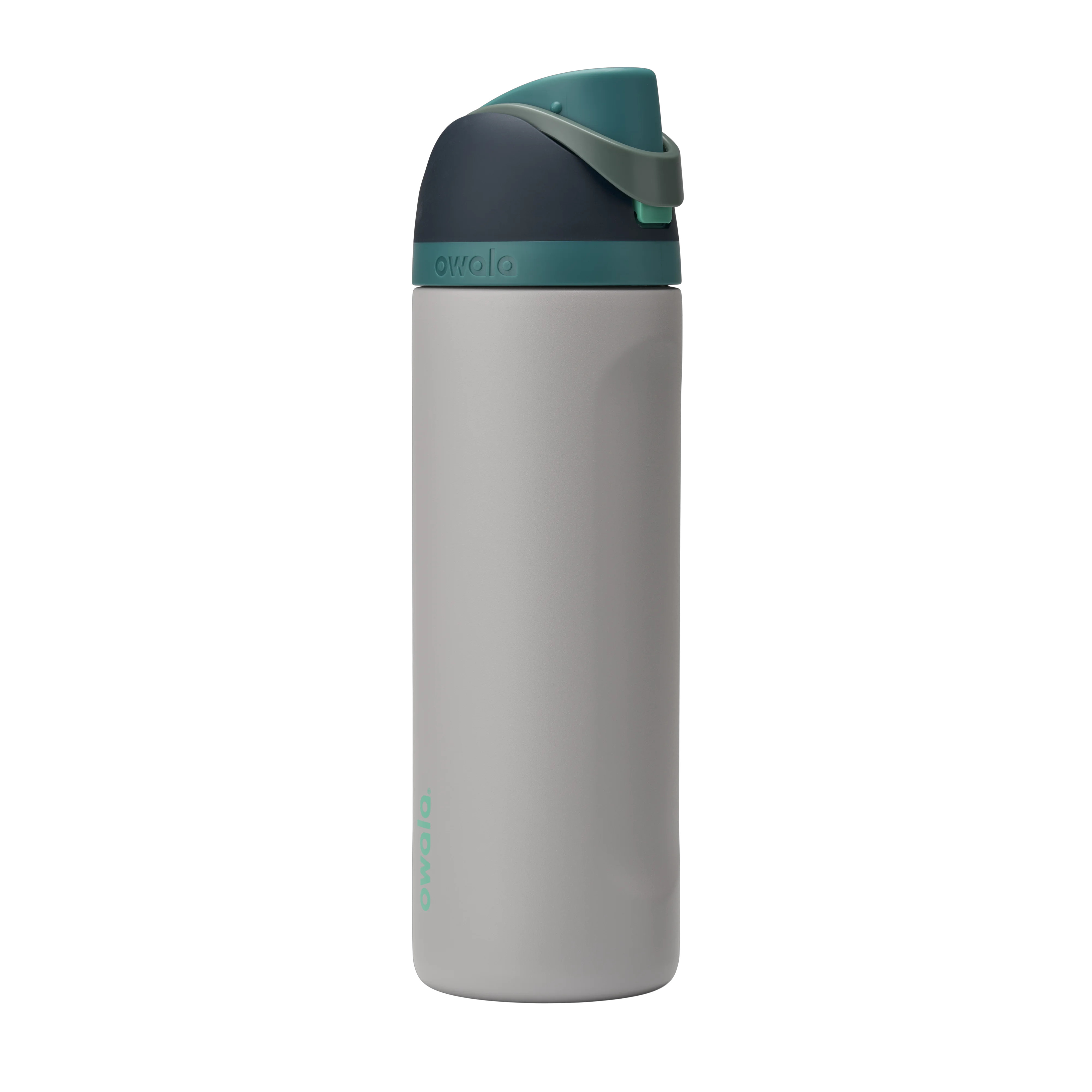 Owala FreeSip Stainless Steel Water Bottle, 24oz, Gray Whale | Walmart (US)