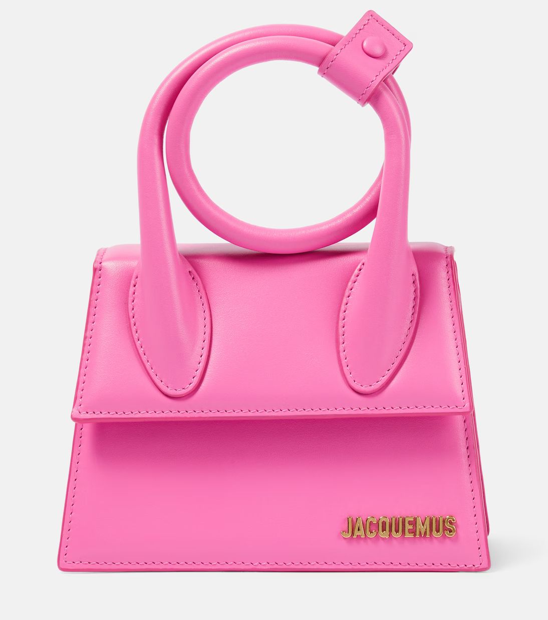 Le Chiquito Noeud leather tote bag | Mytheresa (INTL)
