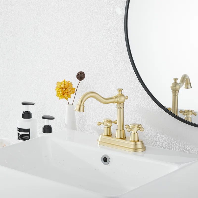 Centerset 2-handle Bathroom Faucet with Drain Assembly | Wayfair North America