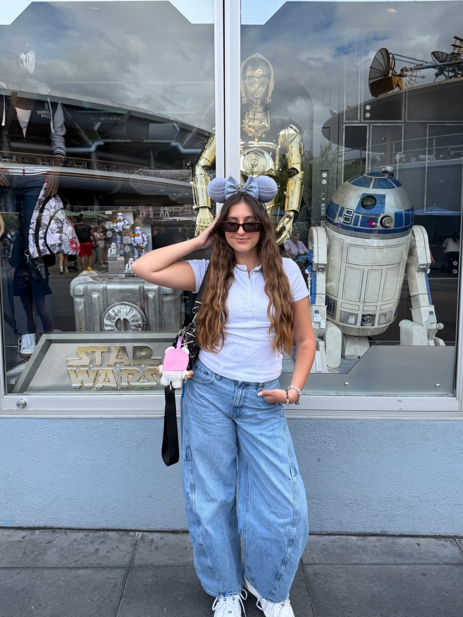 May the 4th Disneyland ootd 💫

Ears: Disneyland/the Disney Store
Tee: @Target 
Jeans: @abercrombie 
Shoes: Converse
Bag: Stoney Clover Lane
Sunglasses: I-Sea sunglasses

Ig: @jkyinthesky 

#padme #queenamidala #starwars #starwarsstyle #styleinspo #disneystyle #disneylife #disneyland #disneyparks #starwarslife #starwarsaccessories #disneyaccessories #starwarsgirl #starwarsfan #streetstyle #casualstyle #maythe4th #maythefourth #maytheforcebewithyou #maythe4thbewithyou

#LTKootd #LTKgrwm #LTKSeasonal